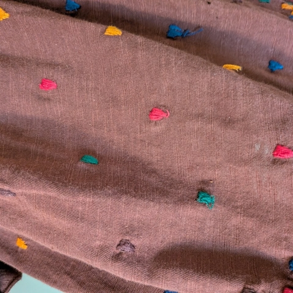 Anthropologie Knit Embroided Blouse - Picture 7 of 12